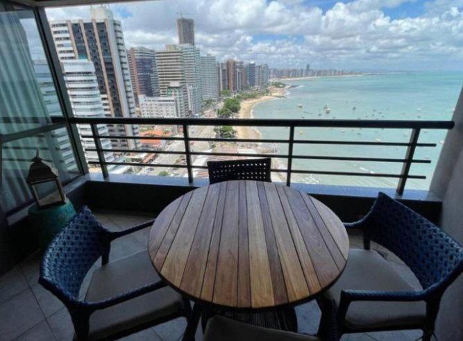 Flat Iate Plaza Na Beira Mar Com Vista Mar Apartment Fortaleza  Exterior photo